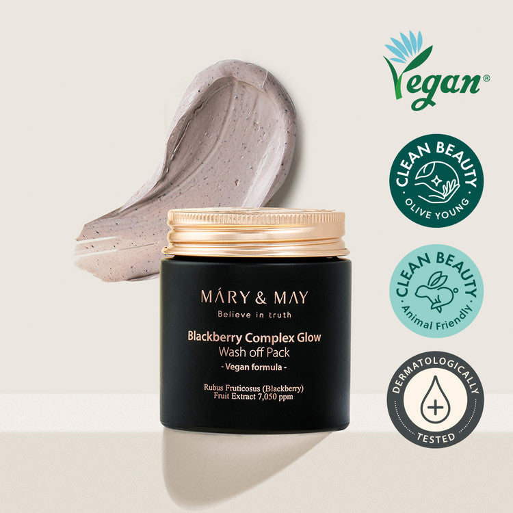 Mary&May Blackberry Complex Glow Wash off Pack 125g product image