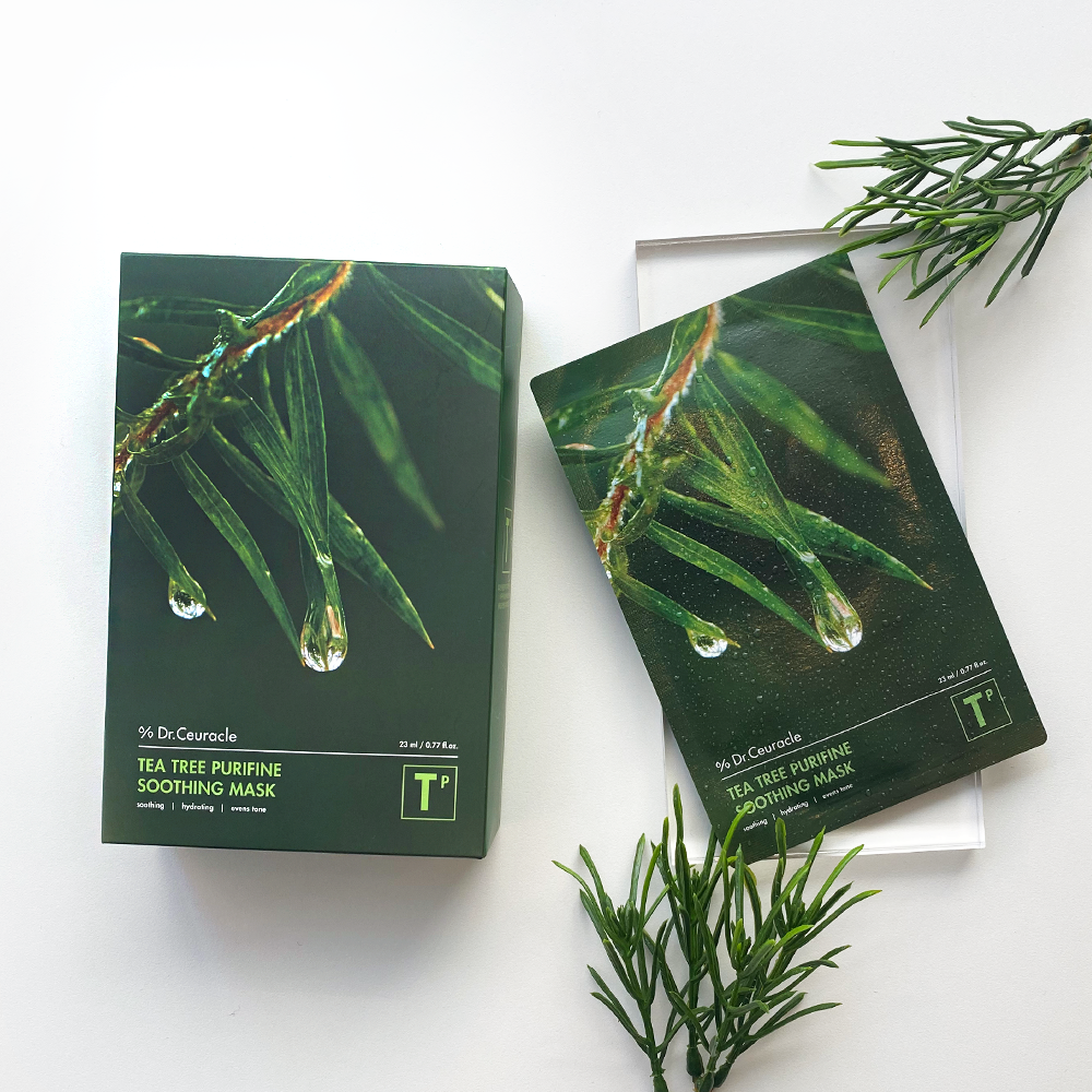 Dr.Ceuracle Tea Tree Purifine Soothing Mask 10ea — Dr.Ceuracle product image 3