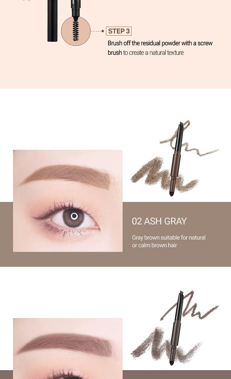 WAKEMAKE Powder Jet Dual Brow 0.75g -