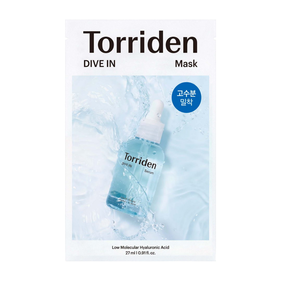 Torriden DIVE IN Low Molecular Hyaluronic Acid Mask Sheet 10ea - main product image