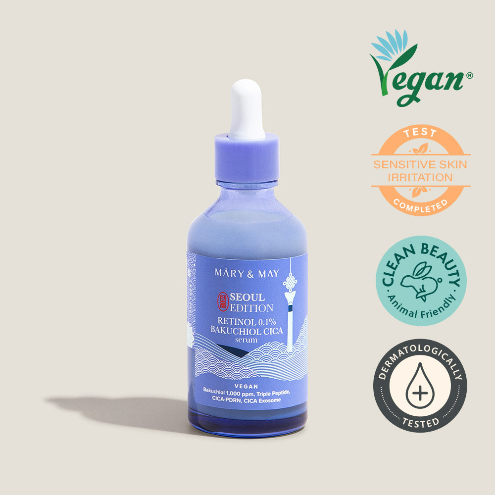 Mary&May Retinol 0.1% Bakuchiol Cica Serum 80ml - Rentinol Serum product image 6