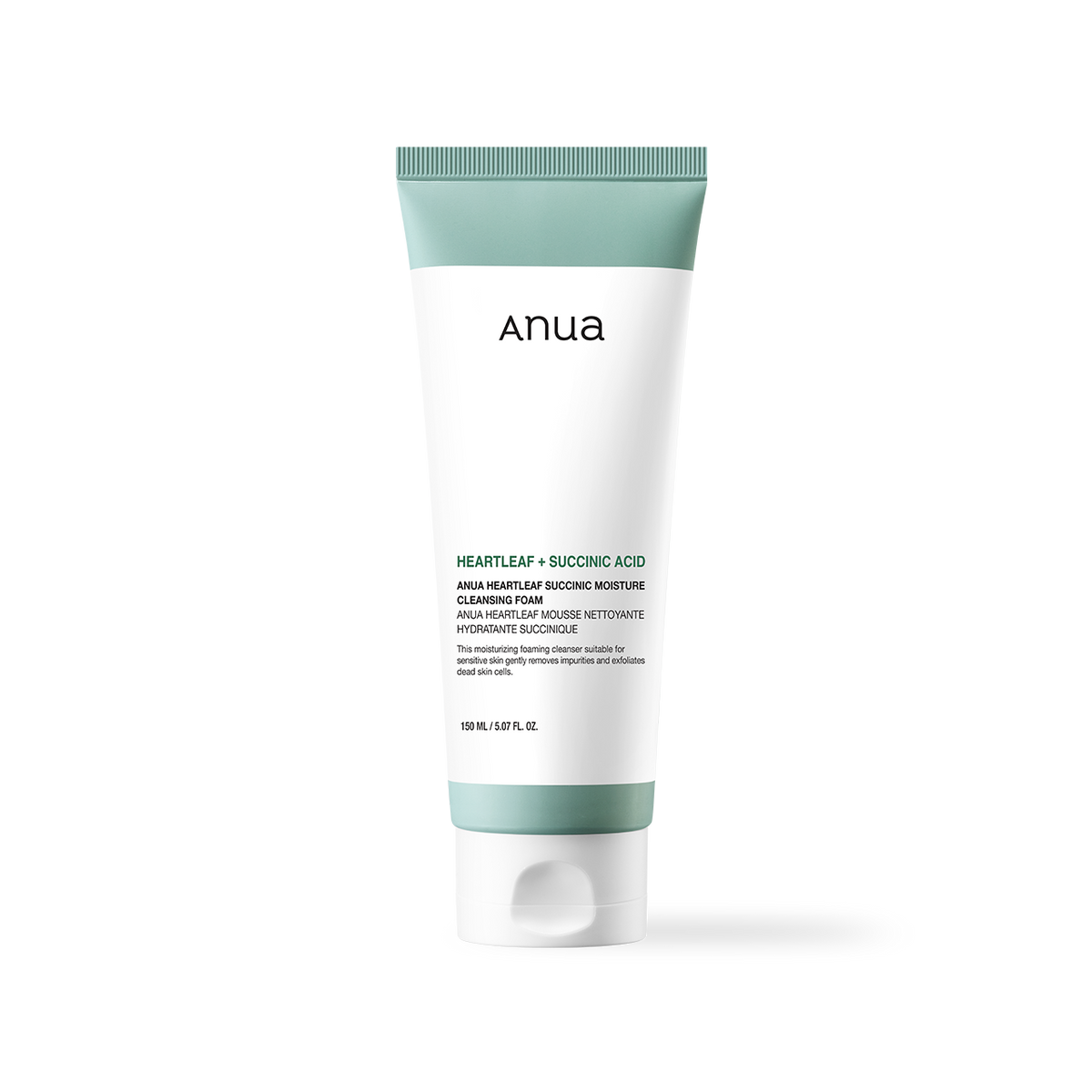 Anua HEARTLEAF SUCCINIC MOISTURE CLEANSING FOAM 150ml