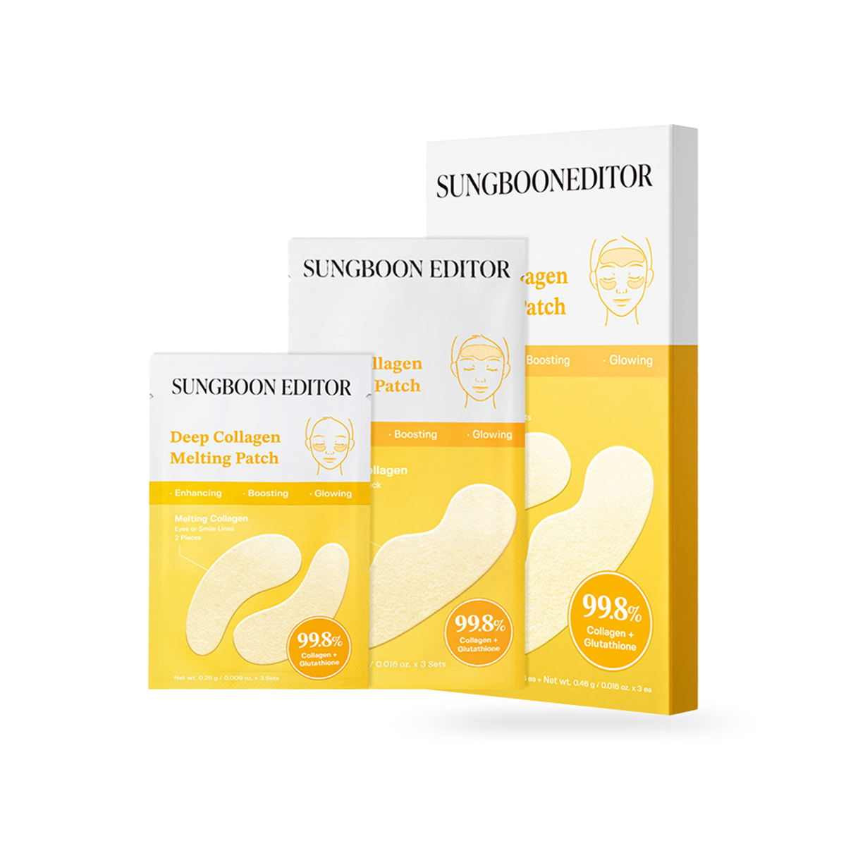 SUNGBOON EDITOR Deep Collagen Melting Patch 6pcs — official product image 1