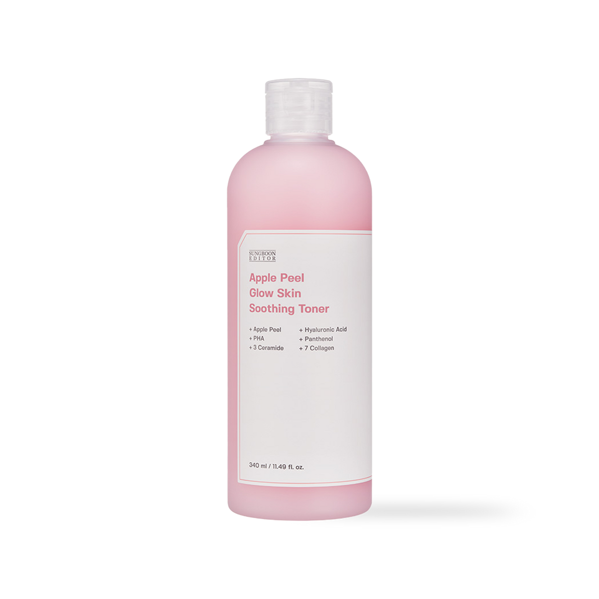 SUNGBOON EDITOR Apple Peel Glow Skin Soothing Toner 350ml — official product image 1