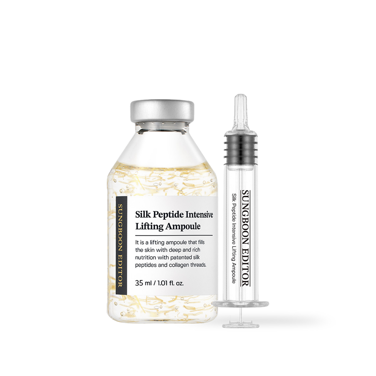 SUNGBOON EDITOR Silk Peptide Intensive Lifting Ampoule 35ml — official product image 1