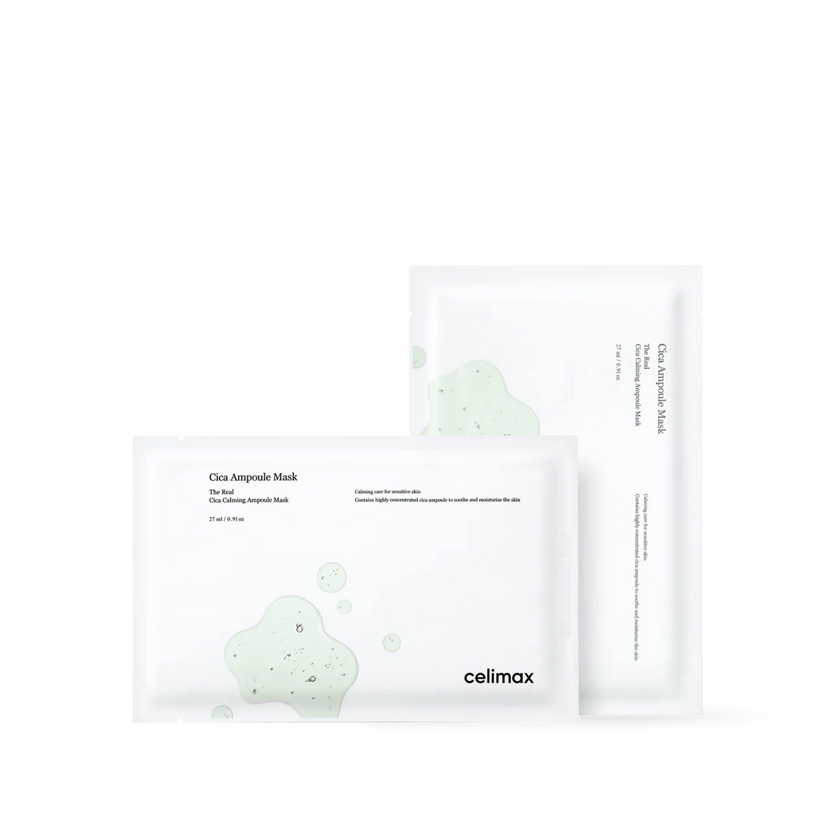 Celimax The Real Cica Calming Ampoule Mask 5ea — Korean skincare product