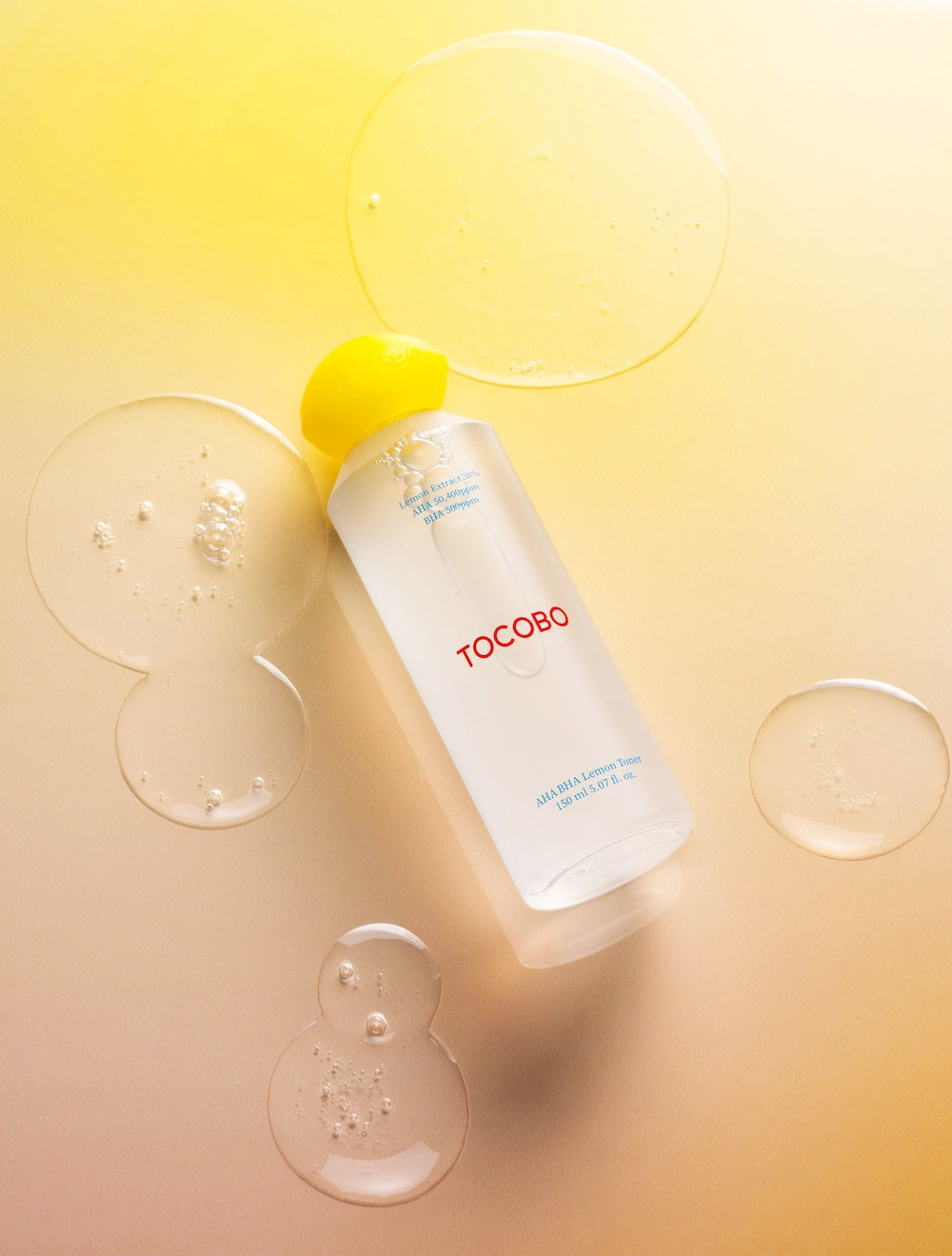 TOCOBO AHA BHA Lemon Toner 150ml - official product image 12