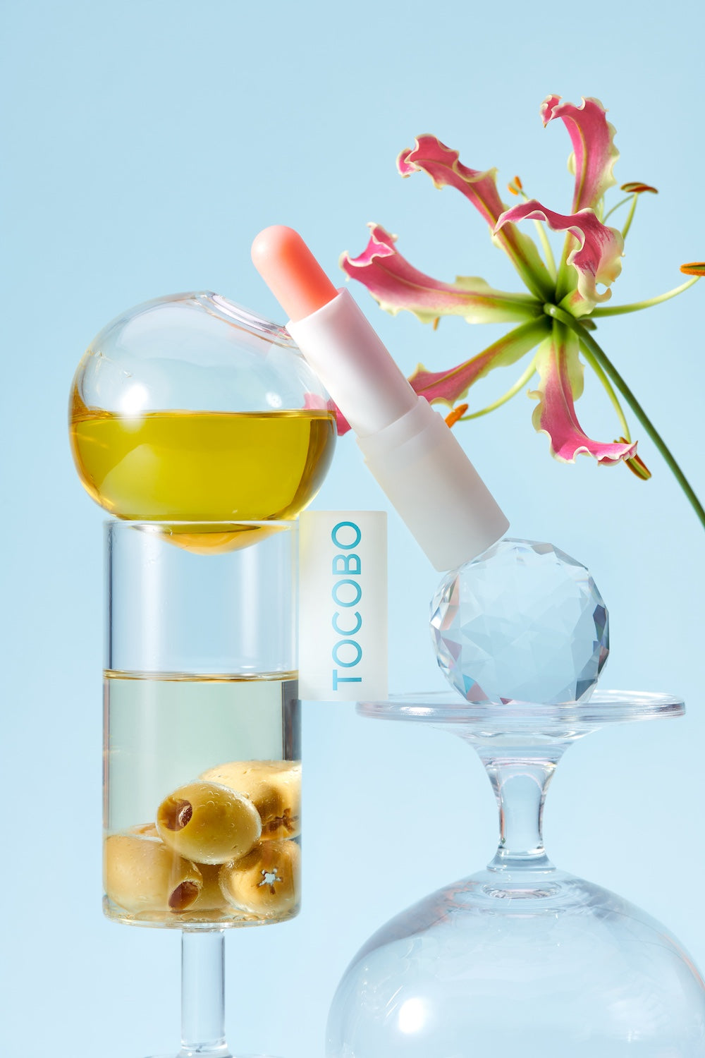 TOCOBO Glow Ritual Lip Balm 001 CORAL WATER 3.5g - official product image 3