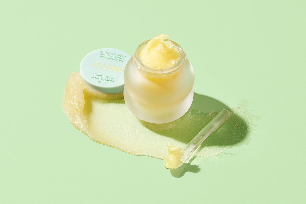 TOCOBO Lemon Sugar Scrub Lip Mask 20ml - official product image 4