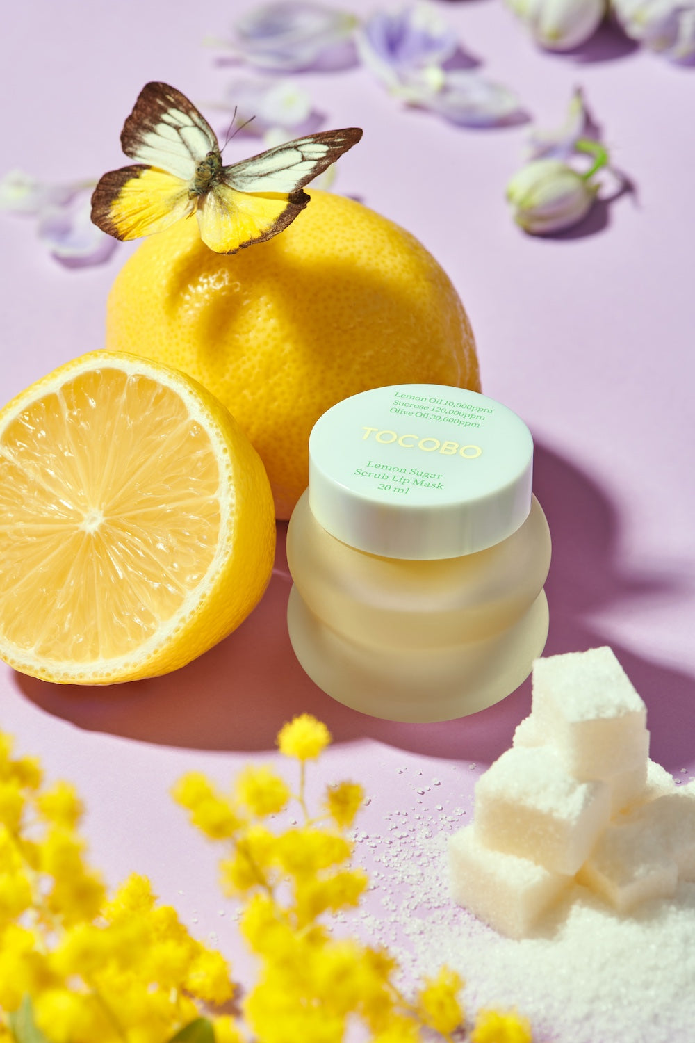TOCOBO Lemon Sugar Scrub Lip Mask 20ml - official product image 10