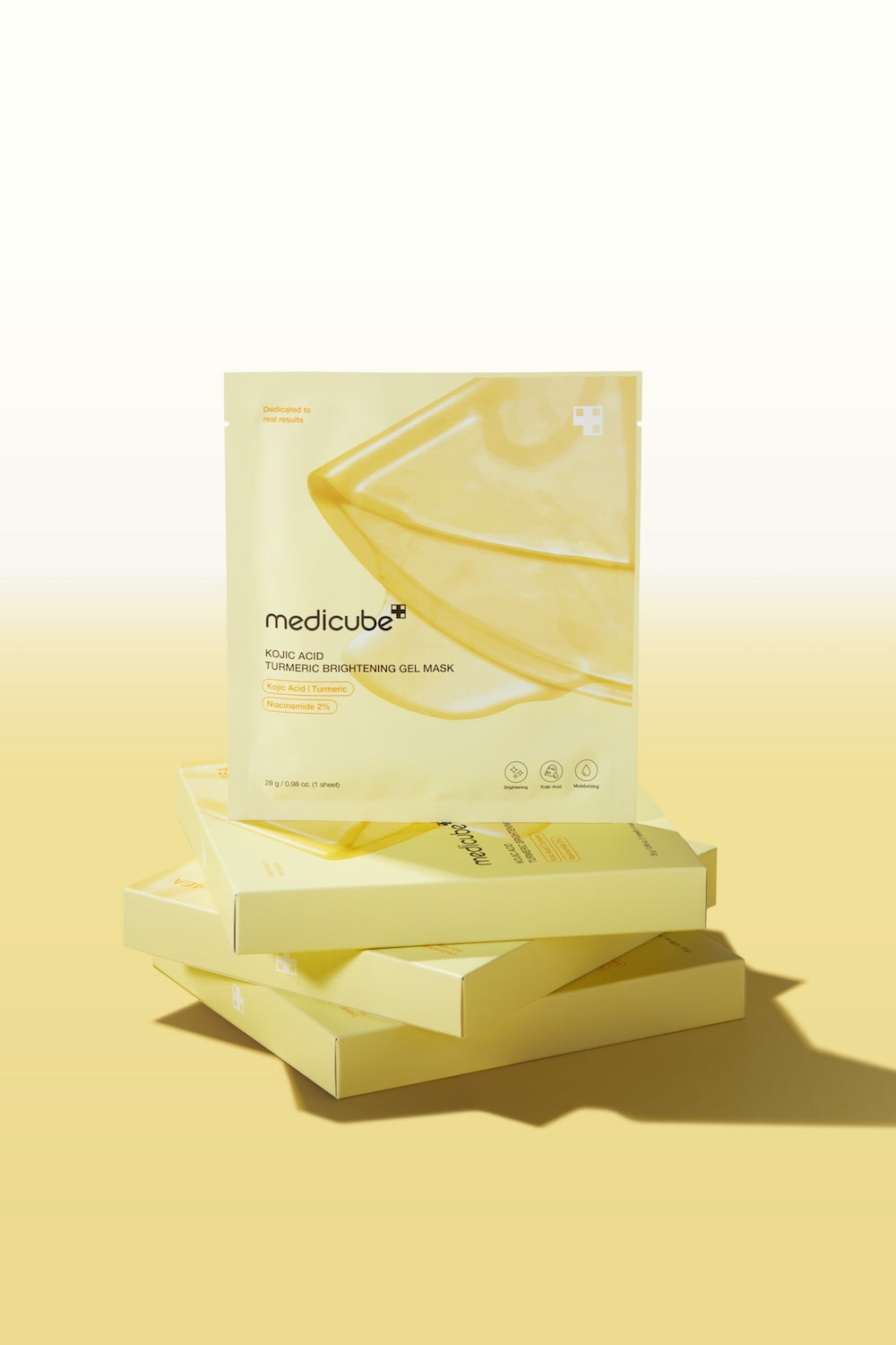 Medicube Kojic Acid Turmeric Brightening Gel Mask 4EA product image 5