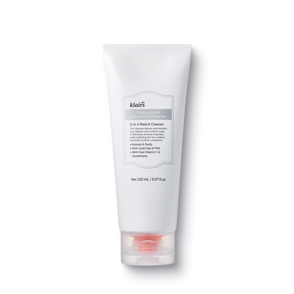 Dear Klairs Freshly Juiced Vitamin Mask Cleanser 150ml — product photo