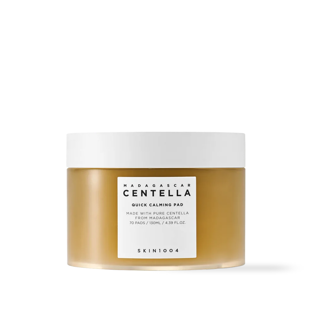 SKIN1004 Madagascar Centella Quick Calming Pad 70ea — main product packshot