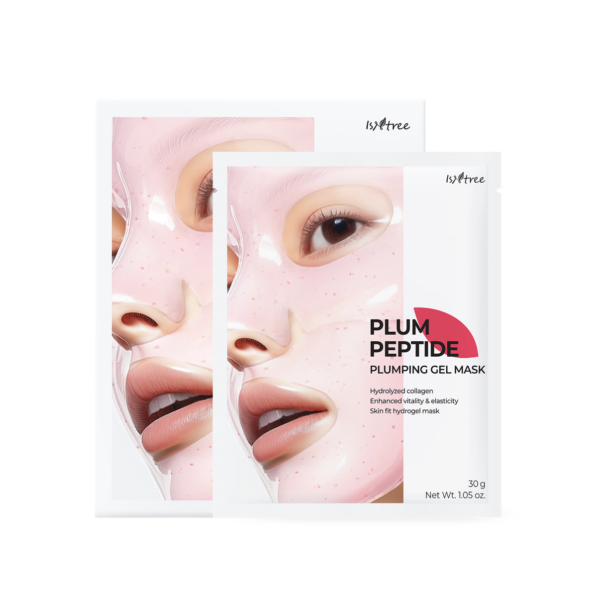 Isntree Plum Peptide Plumping Gel Mask 30g*4ea — Skin Care Masks & Peels product image 324