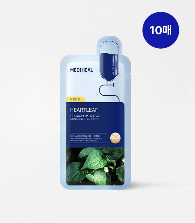 Mediheal Derma Plus Heartleaf Mask 10ea product image 2
