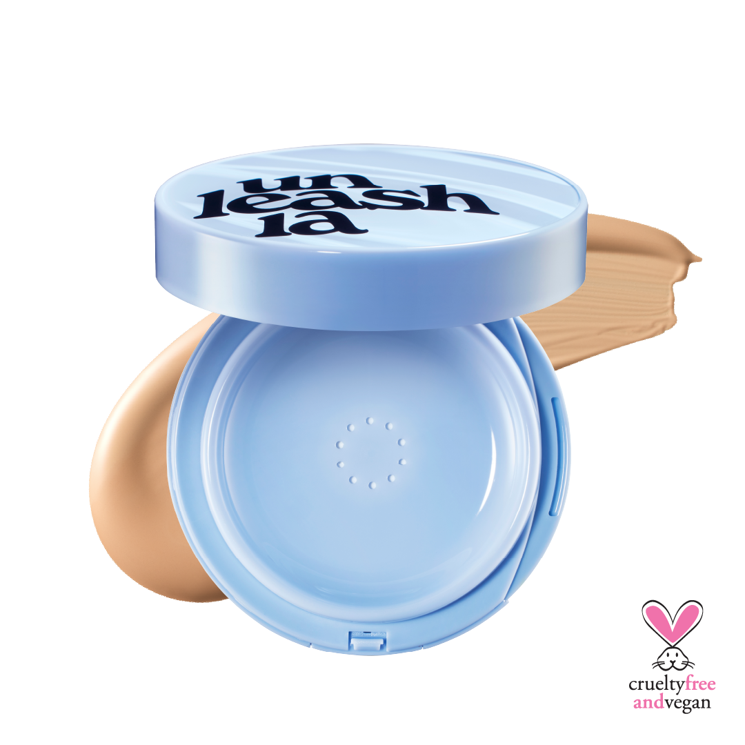 UNLEASHIA Babe Skin Baby Blue Cushion 17C Seraphic 15g - official product image 6