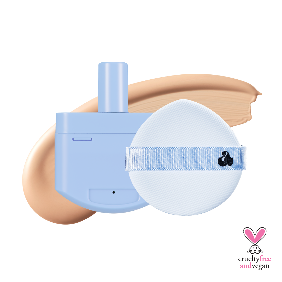 UNLEASHIA Babe Skin Baby Blue Cushion Re-Feel 21N Fluffy 15g - official product image 21