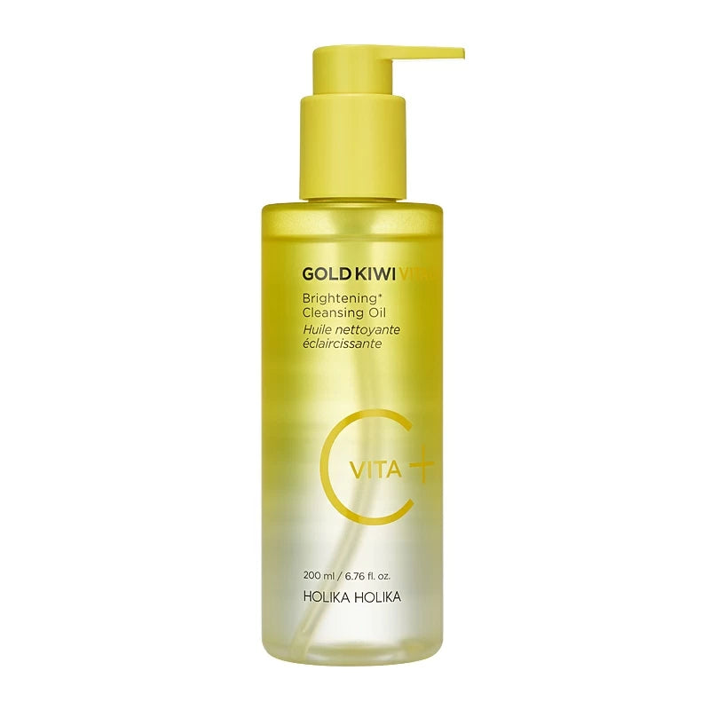 Holika Holika Gold Kiwi Vita C Plus Brightening Cleansing Oil 200ml – official product image 1