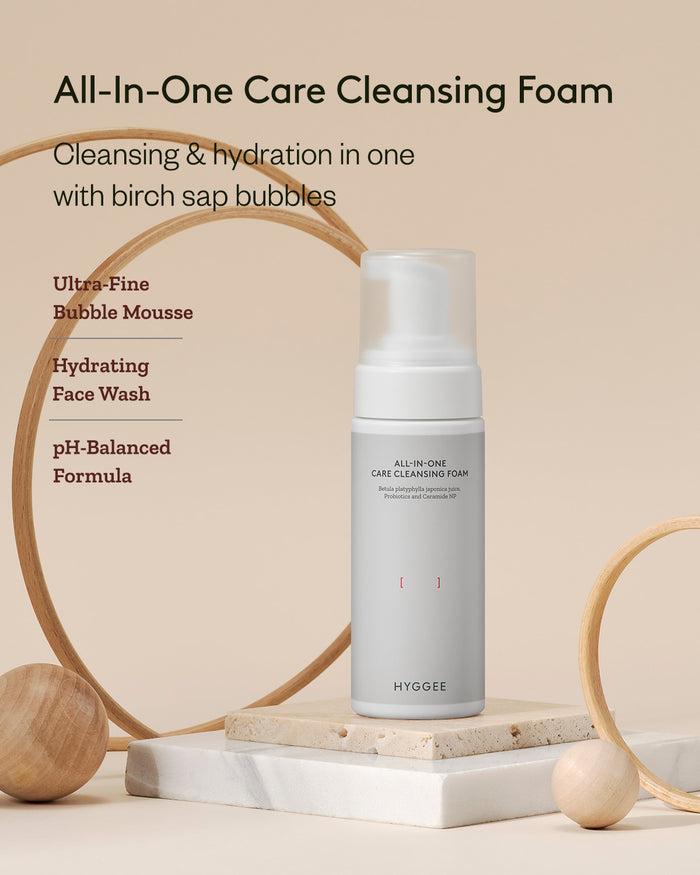 Hyggee All-In-One Care Cleansing Foam 150ml — Facial Cleansers — product image 2
