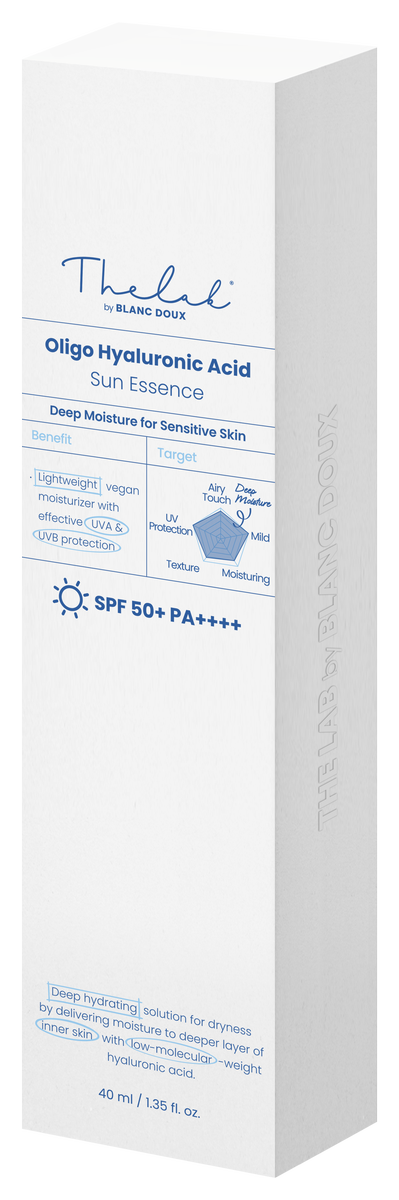 THE LAB by blanc doux Oligo Hyaluronic Acid Sun Essence 40ml — official product image 11