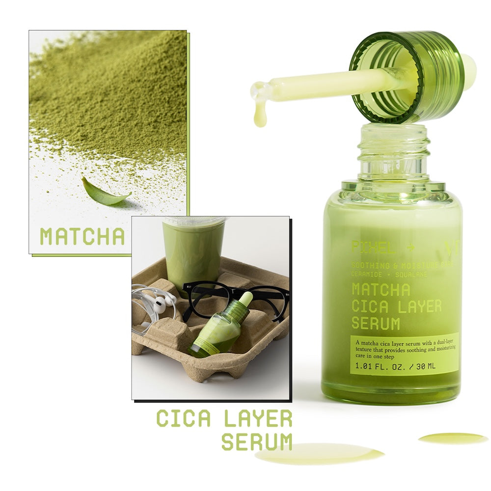 VT Cosmetics Matcha CIca Layer Serum 30ml - official product image 5