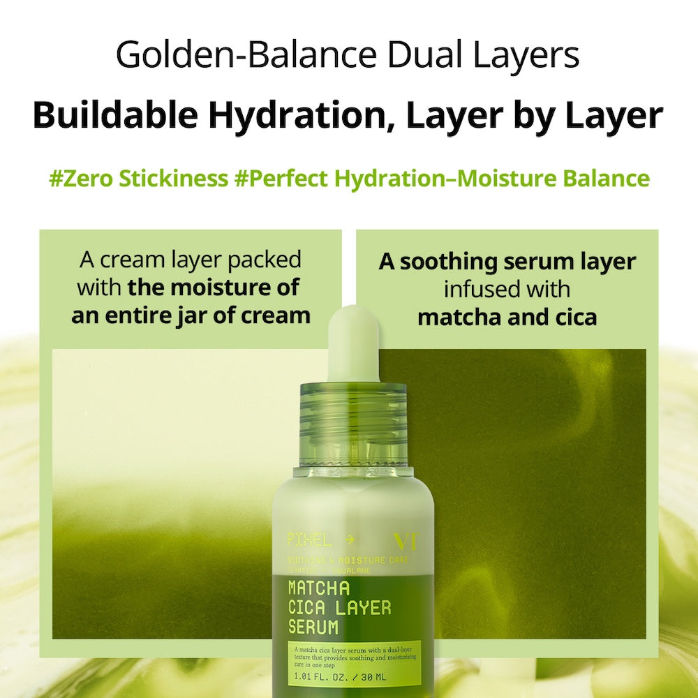 VT Cosmetics Matcha CIca Layer Serum 30ml - official product image 13
