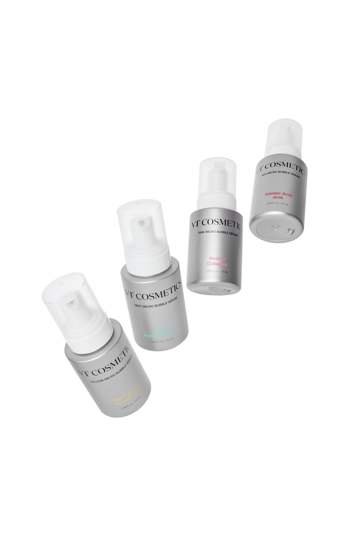 VT Cosmetics AZ AHA Red Micro Bubble Serum 70ml - official product image 6