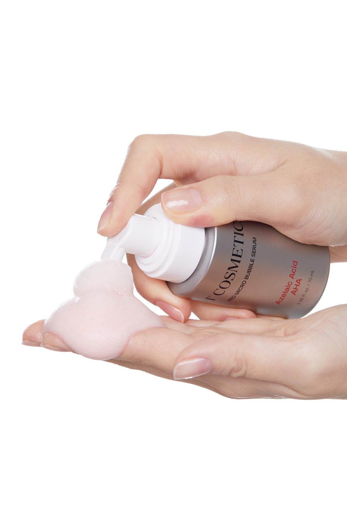 VT Cosmetics AZ AHA Red Micro Bubble Serum 70ml - official product image 2