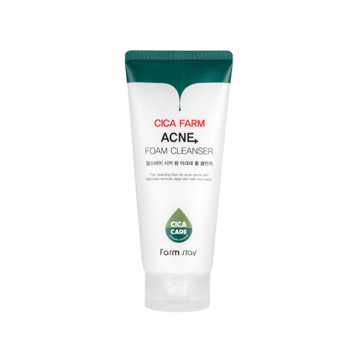 Cica Farm Acne Foam Cleanser 180ml — product image 2