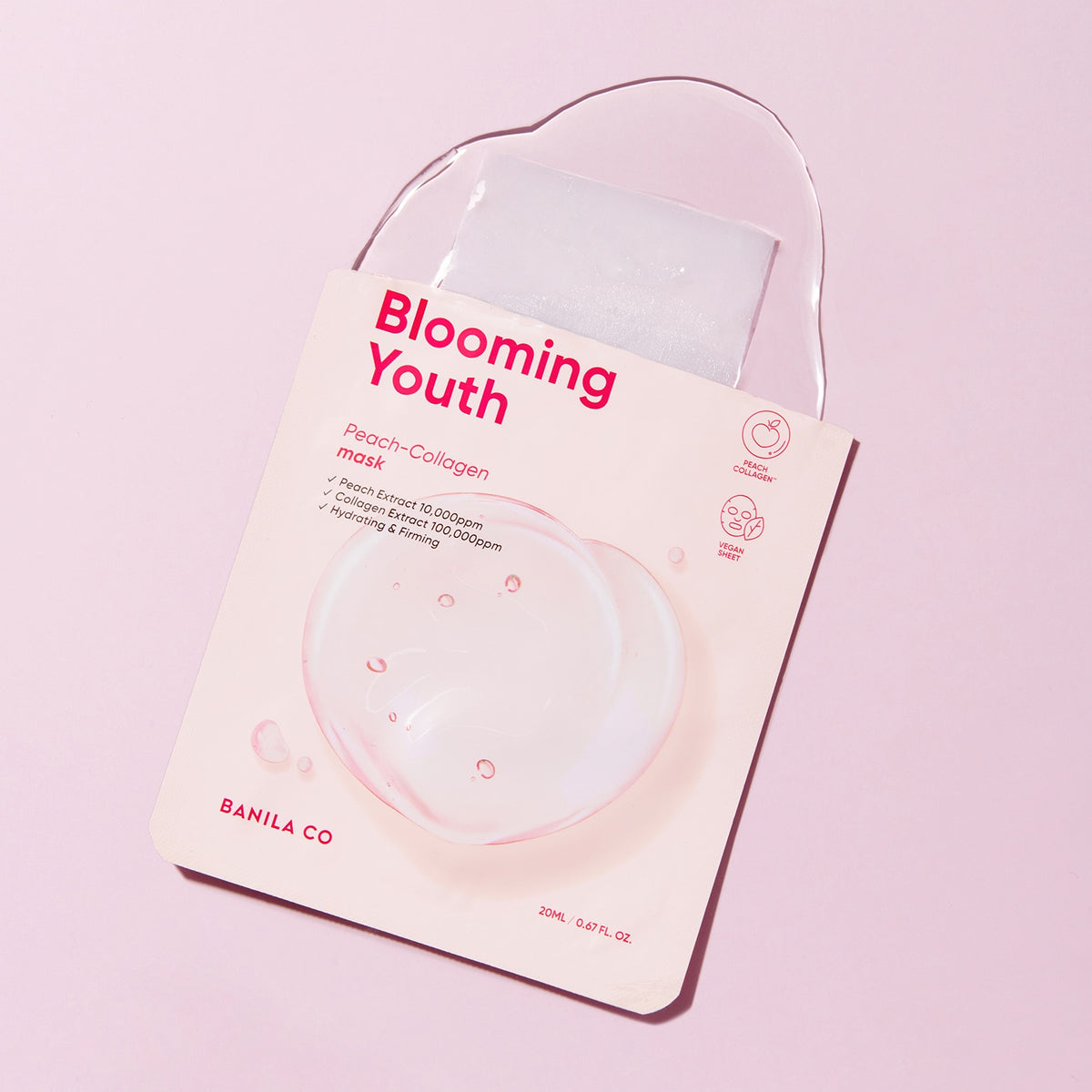 Banila Co Blooming Youth Peach Collagen Mask Sheet 10ea product image 8