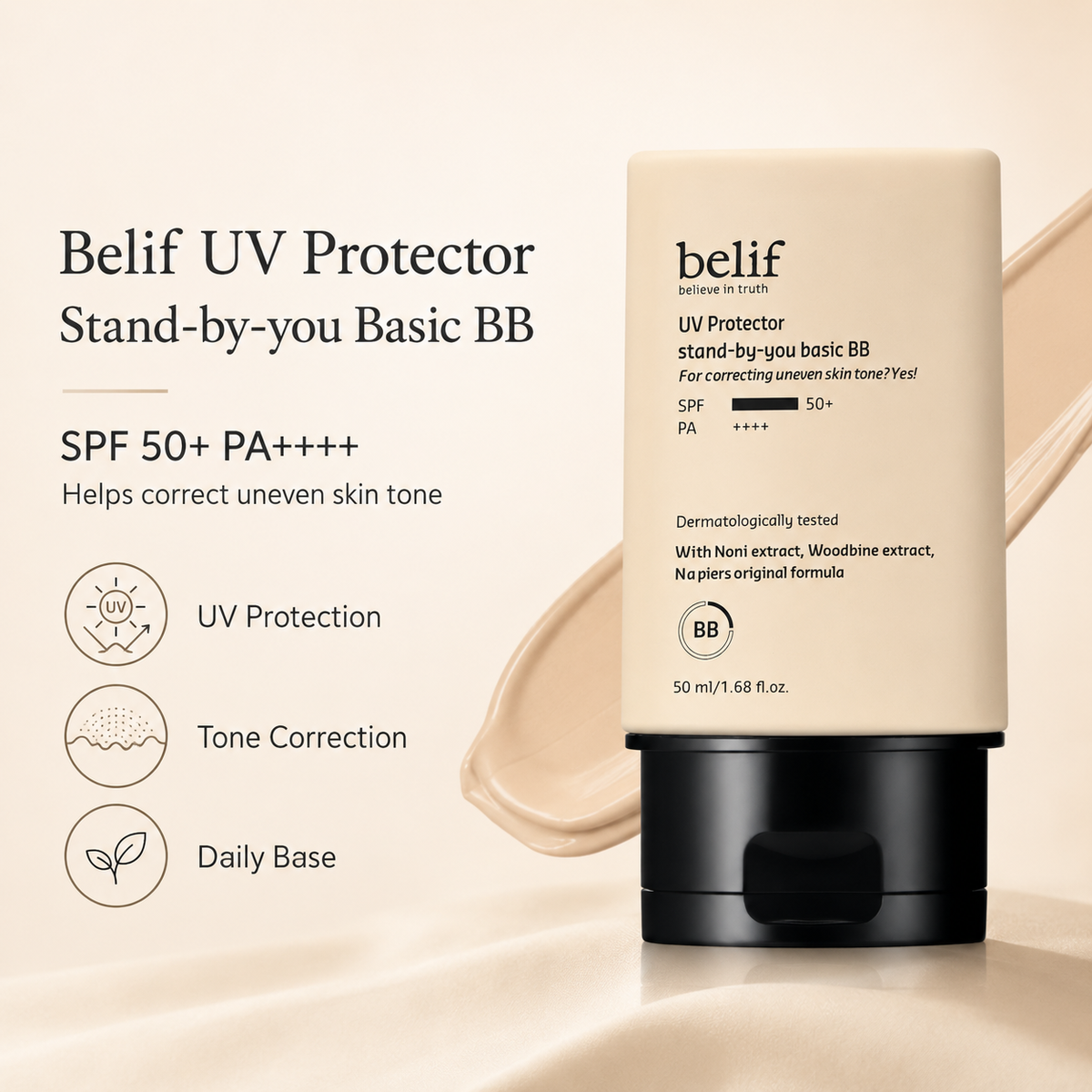 Belif UV Protector Stand-by-You Basic BB 50ml product image 4