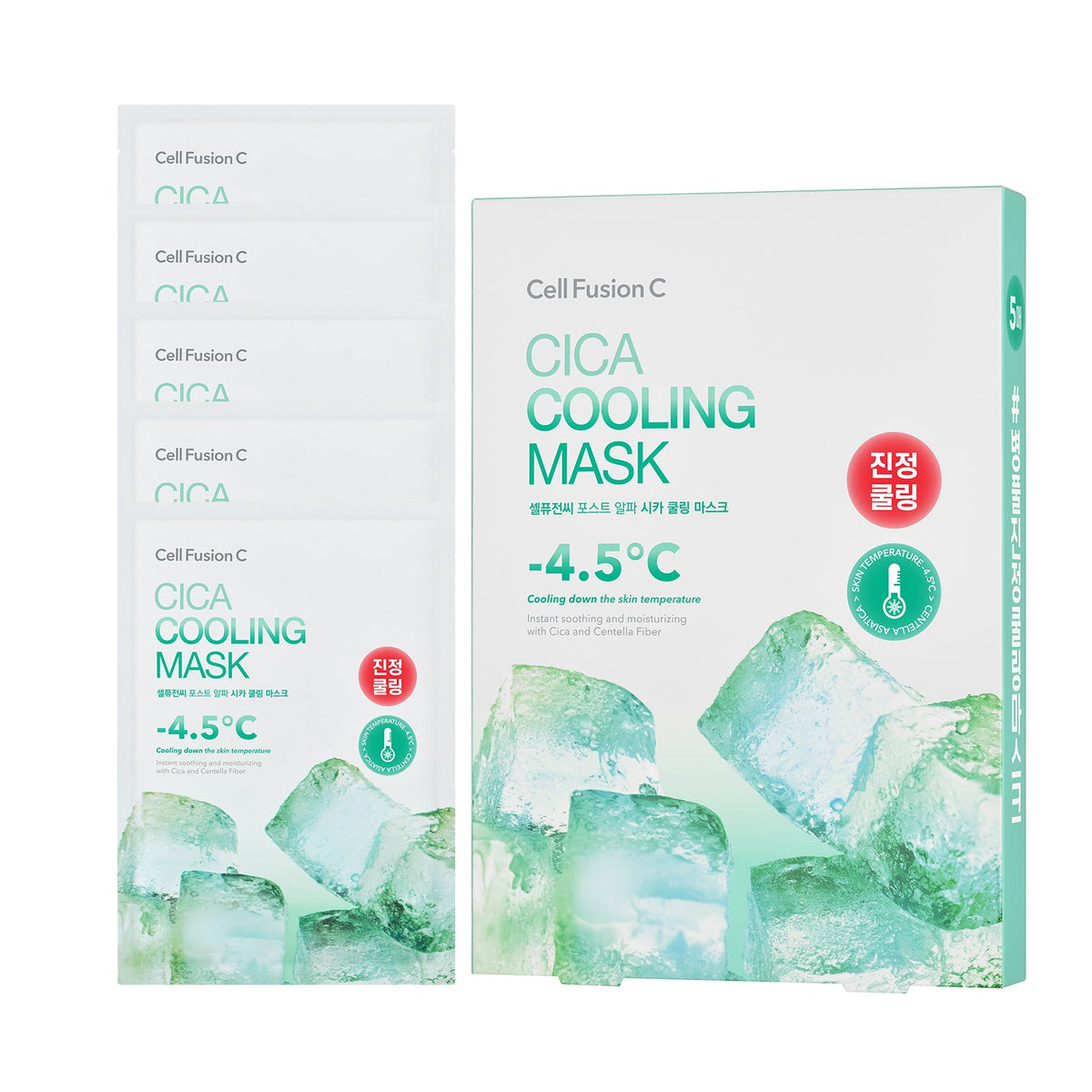 CellFusionC Cica Cooling Mask - 5 sheets — product detail image 2