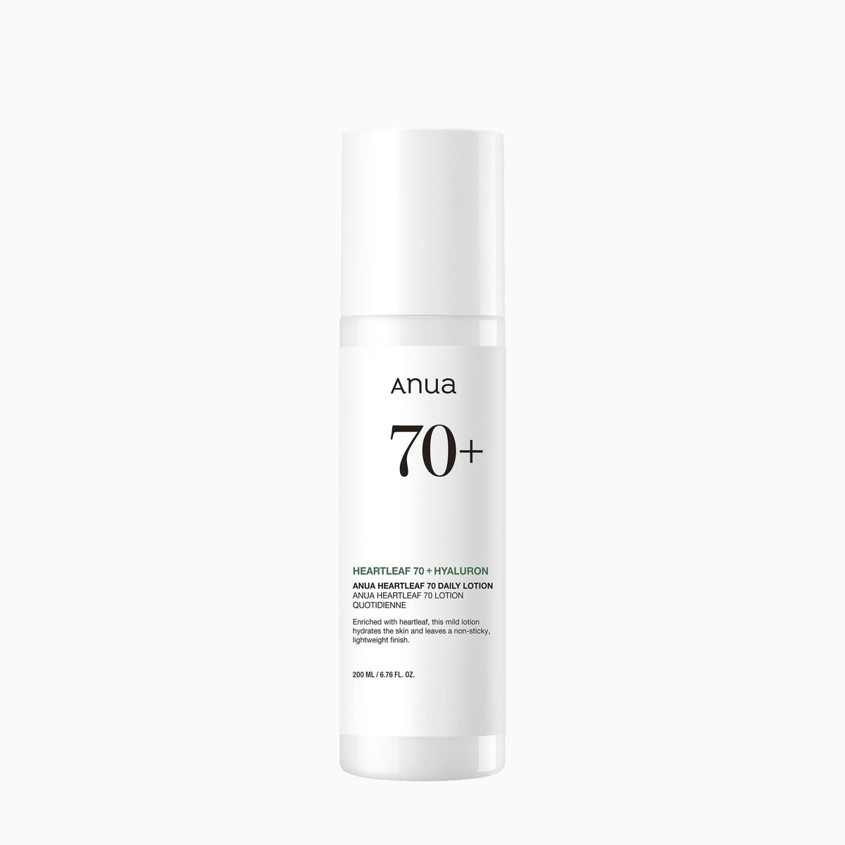 Anua Heartleaf 70% Daily Lotion 200ml - official ANUA product image 1