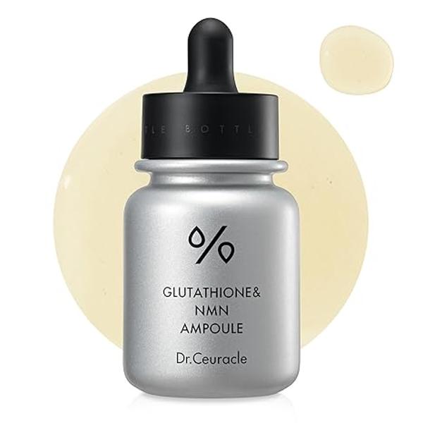 Dr.Ceuracle Glutathione & NMN Ampoule 30ml bottle in a clean studio product view