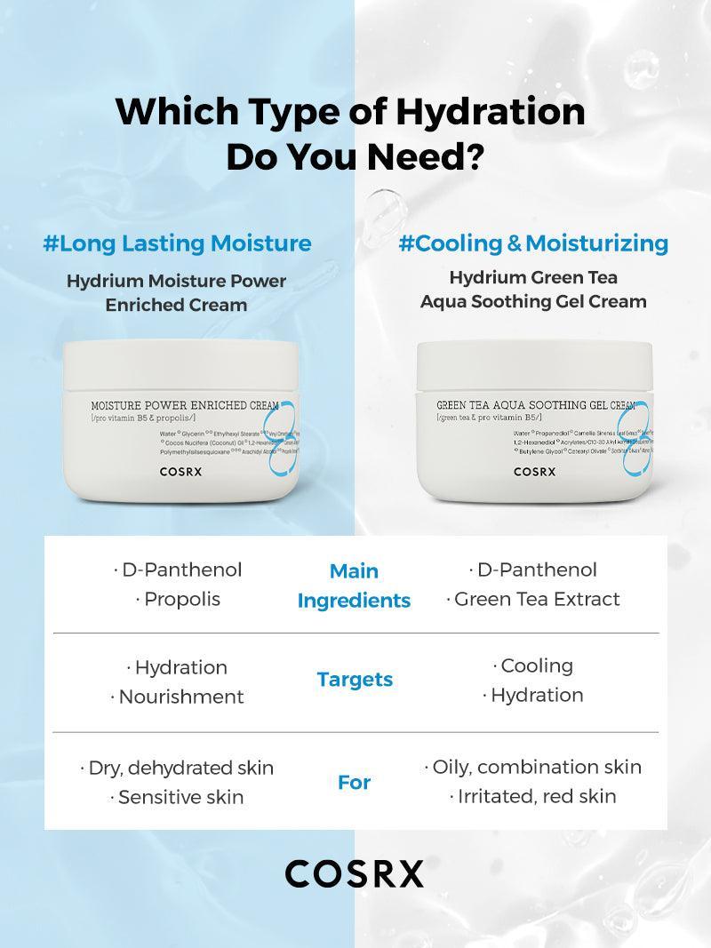 COSRX Hydrium Green Tea Aqua Soothing Gel Cream 50ml — product detail image 6