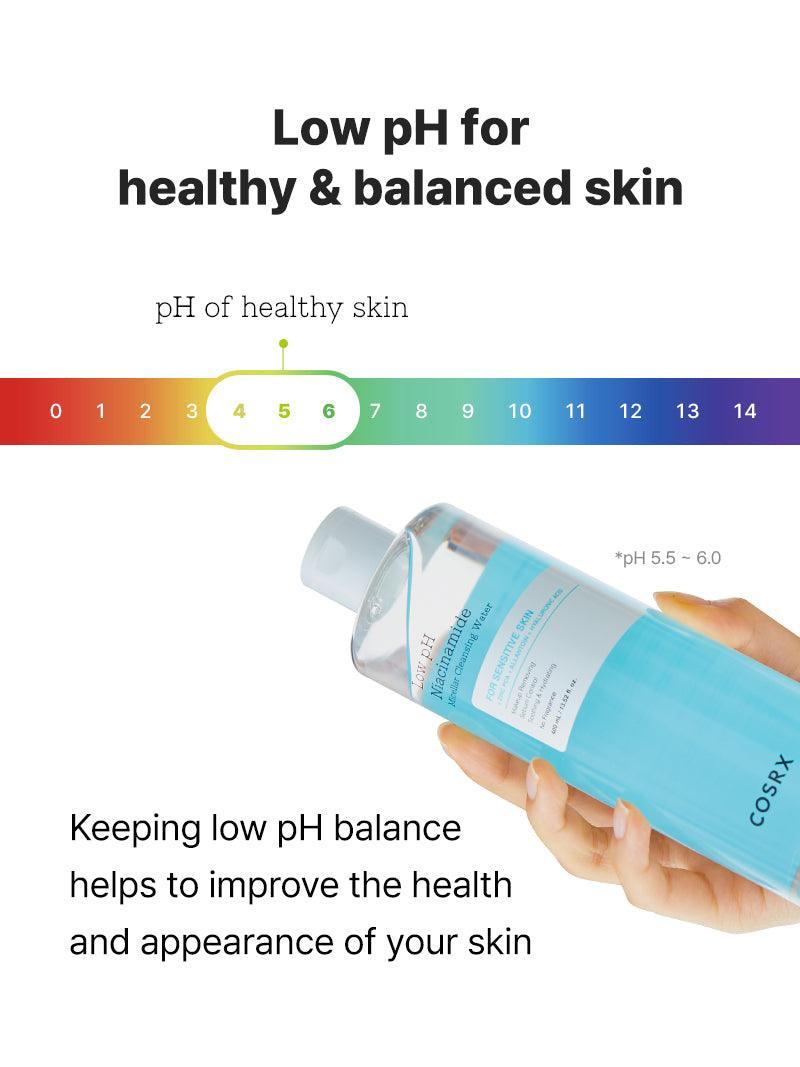 COSRX Low pH Niacinamide Micellar Cleansing Water 400ml — product detail image 7