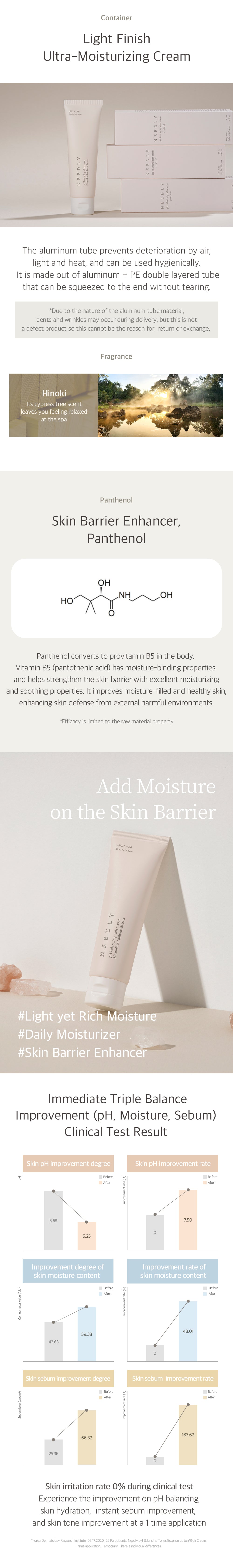 Needly pH Balancing Rich Cream 50ml face moisturizer image 5