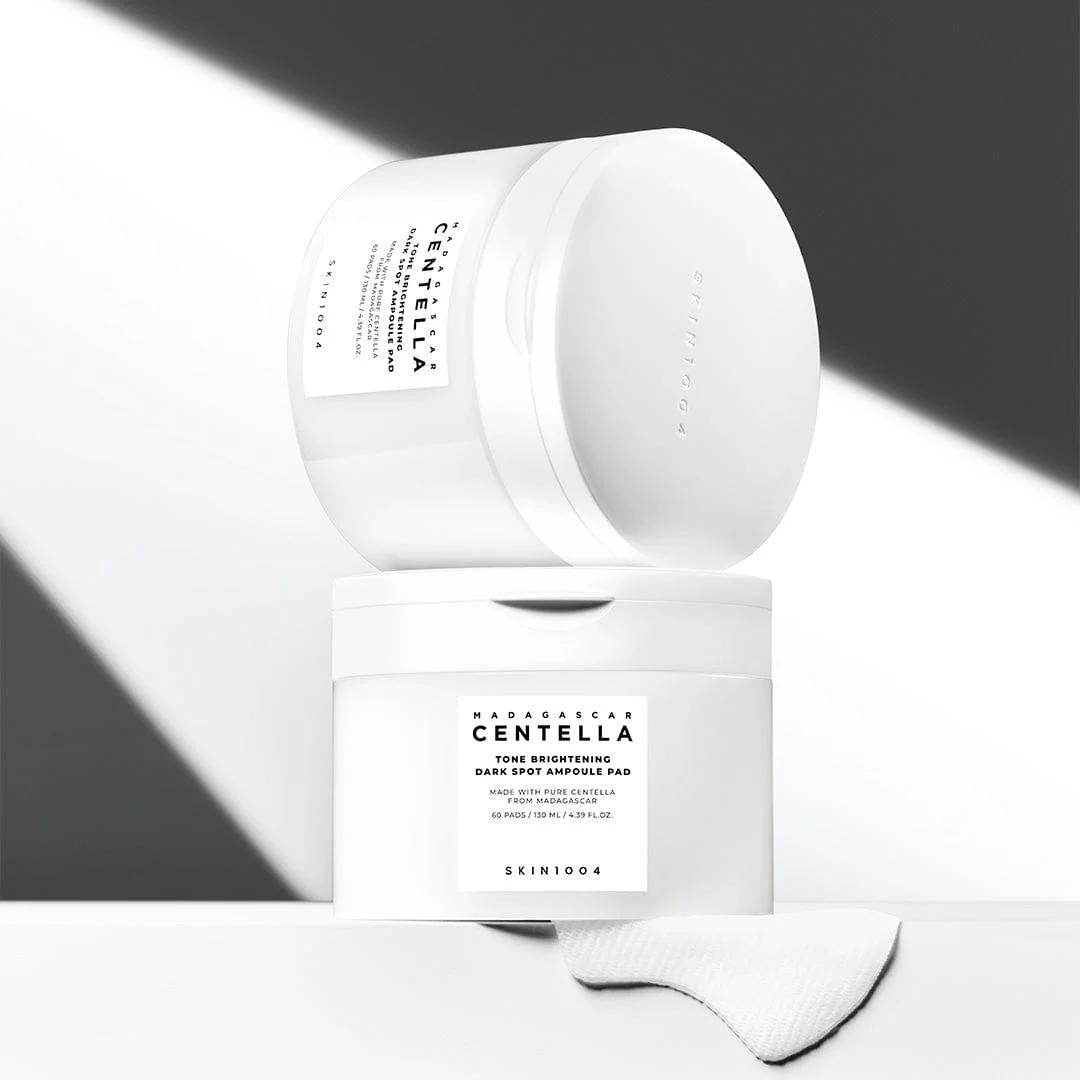 SKIN1004 Madagascar Centella Tone Brightening Dark Spot Ampoule Pad 60pads — official product image 5