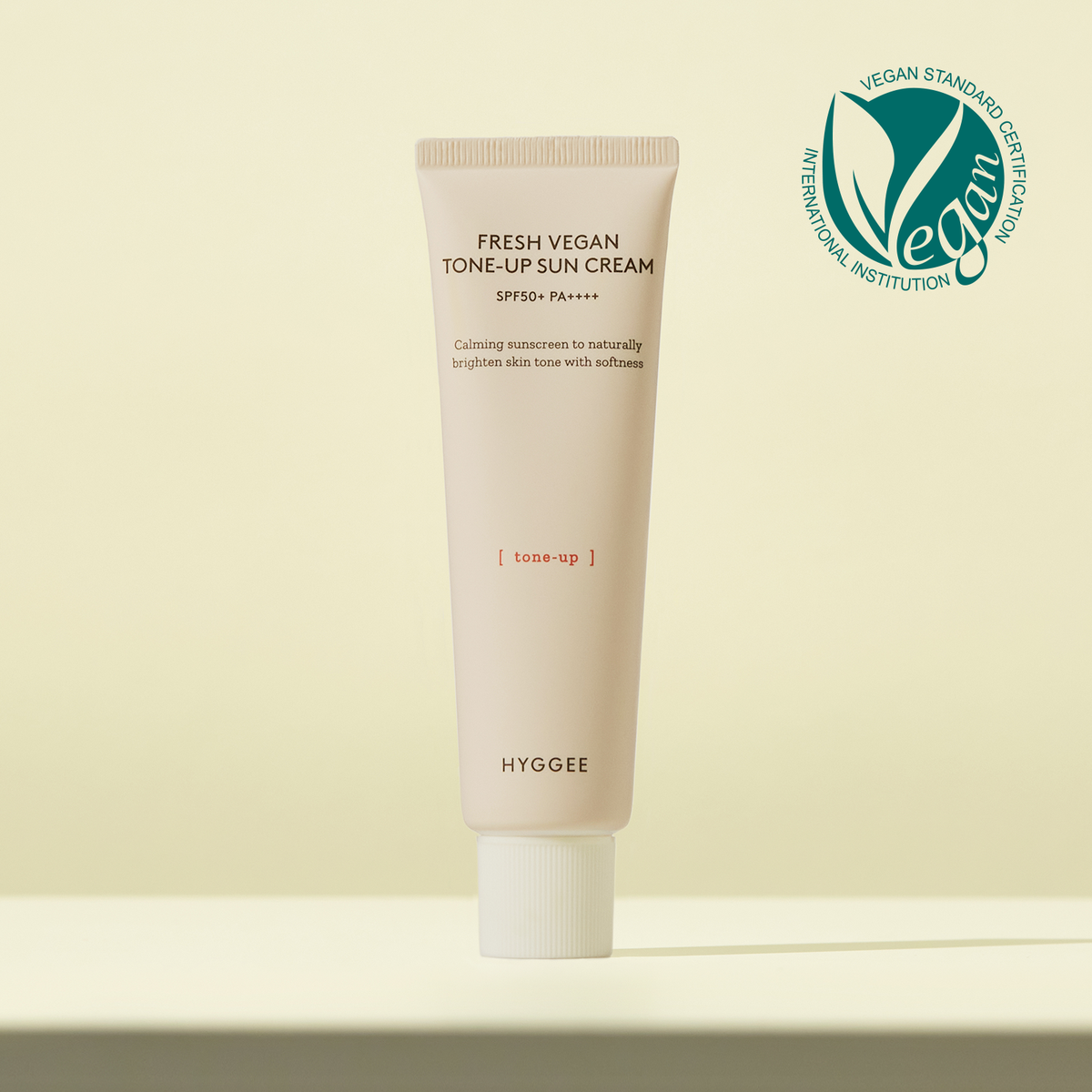 Hyggee Fresh Vegan Tone-up Sun Cream 50ml — Sunscreen — product image 3