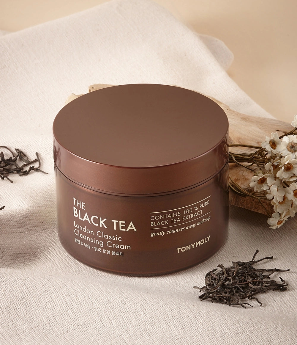 TONYMOLY The Black Tea London Classic Cleansing Cream 200ml - official product image 4