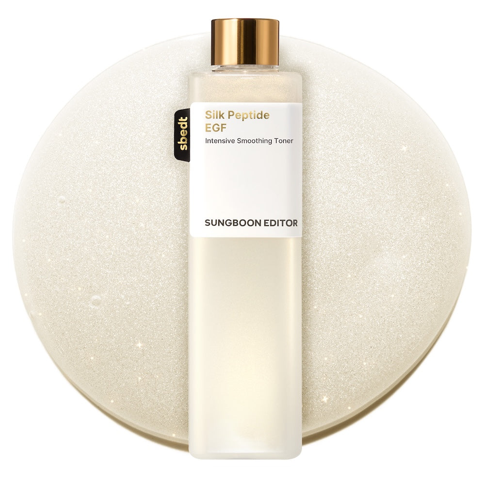 صورة SUNGBOON EDITOR Silk Peptide EGF Intensive Smoothing Toner بحجم 300 مل