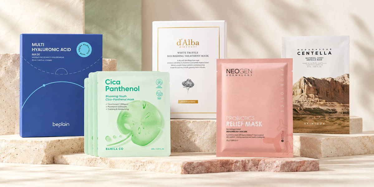 Mejores mascarillas coreanas de tela para hidratar, calmar y dar luminosidad: 6 productos comparados