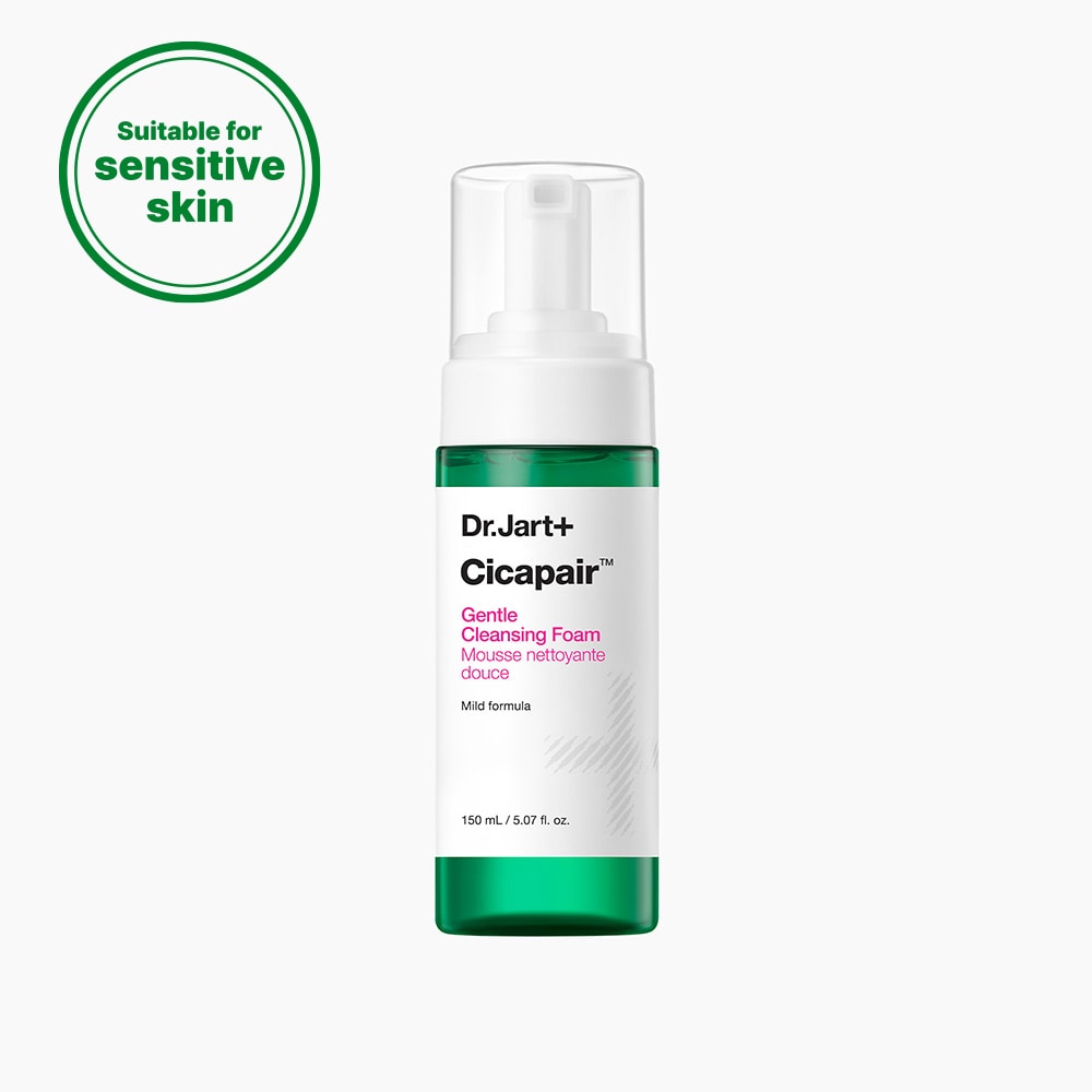 Dr.Jart+ Product Finder in Morocco: What to Buy for Redness, Dryness, Oil, Dullness or Makeup Prep — Dr.Jart+ Cicapair Gentle Foam Cleanser 150ml