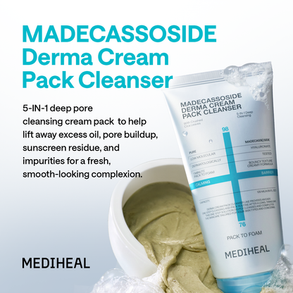 Mediheal Derma Cream Pack Cleanser Madecassoside 120ml product image 7