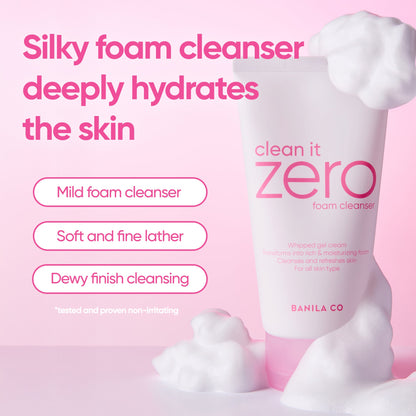 Banila Co Clean It Zero Foam Cleanser Pore Clarifying 150ml product image 3