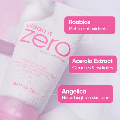 Banila Co Clean It Zero Foam Cleanser Pore Clarifying 150ml product image 4