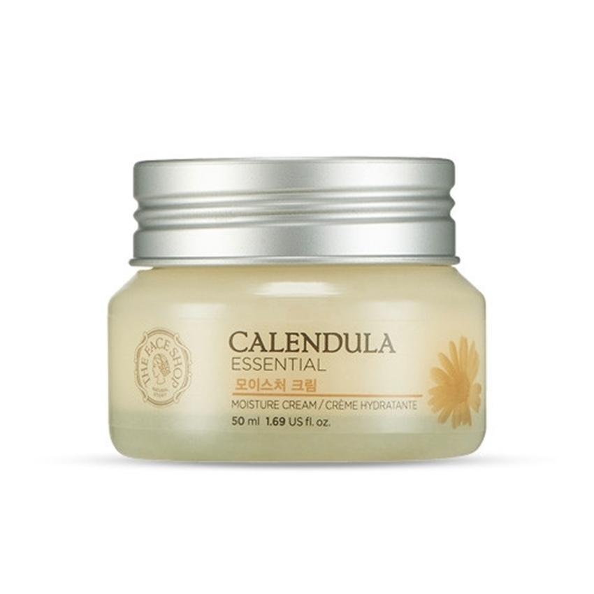 The Face Shop Calendula Essential Moisture Cream 50ml — main product image