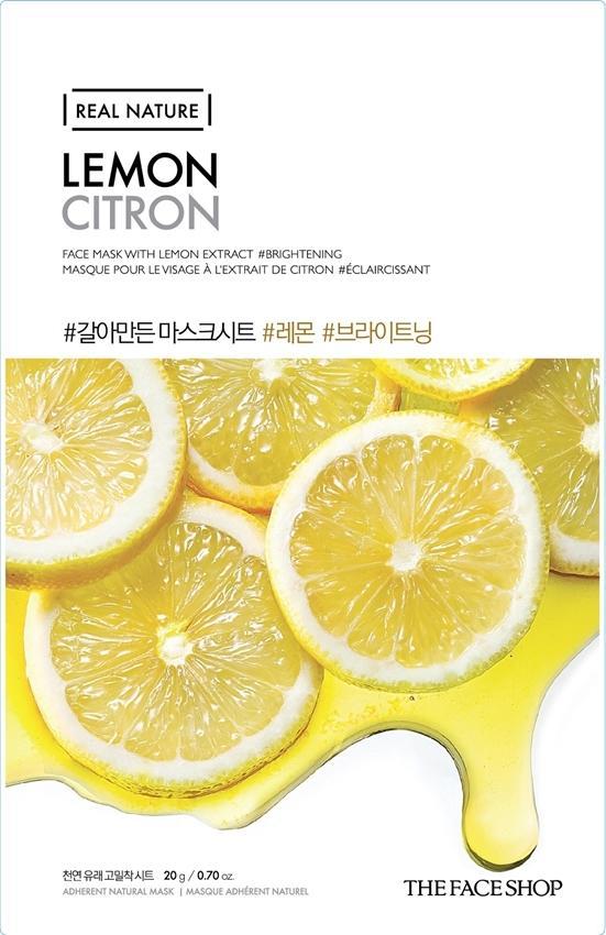 The Face Shop Real Nature Mask Sheet Lemon X 10pc — main product image