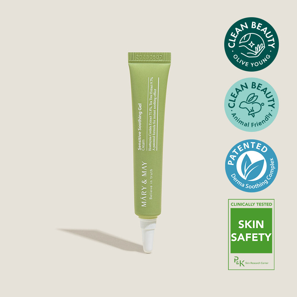 [Mary&amp;May] Sensitive Soothing Gel Cream 12g [Miniature]