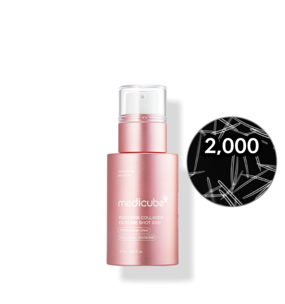 Medicube PDRN Pink Collagen exosome shot ampoule 2000 30ml product image